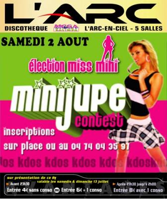 Election Miss Minijupe