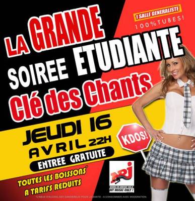 GRANDE SOIREE ETUDIANTE