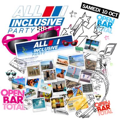 ALL INCLUSIVE PARTY – Open Bar Total