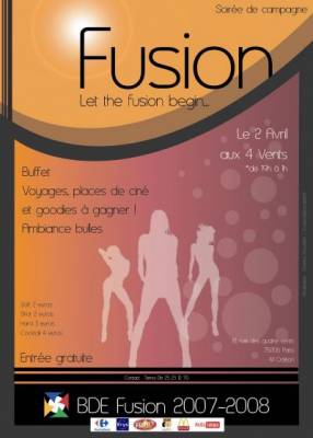 Soirée BDE FUSION