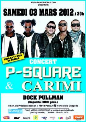 P-Square & Carimi en concert