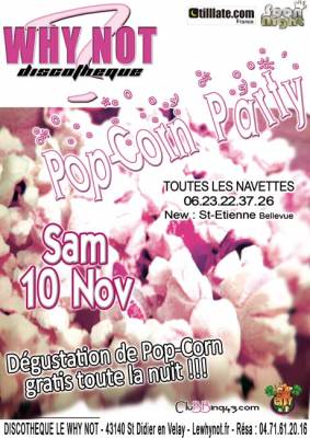 Soirée Pop Corn Party