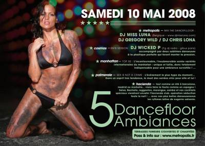 5 Dancefloors 5 Ambiances Part I