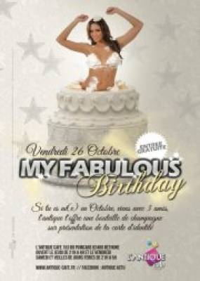 MY FABULOUS BIRTHDAY – OCTOBER