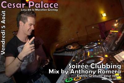 Soirée Clubbing mixé par Anthony Romera