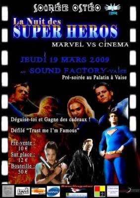 LA NUIT DES SUPERS HEROS