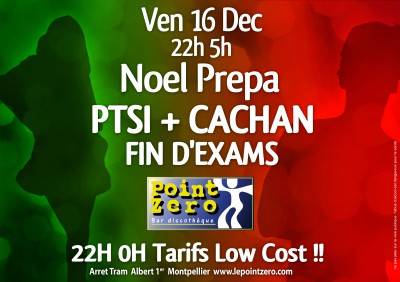 Noel Prépa PTSI & Cachan