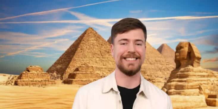 MrBeast explose un nouveau record de 60 millions de vues en 48h pour avoir passé 100 heures dans des pyramides égyptiennes